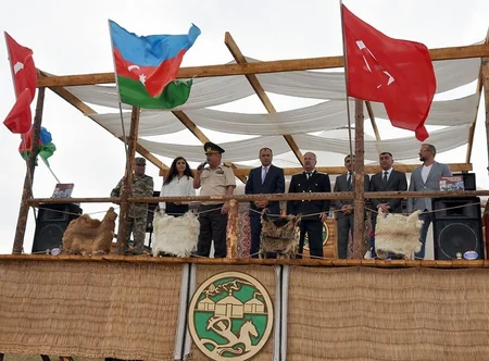 Hərbiyyə - 2019 hərbi vətənpərvərlik düşərgəsində Türkiyənin Zəfər bayramı qeyd edilib