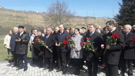 Quba Soyqırımı Memorial Kompleksində soyqırımı qurbanları anılır