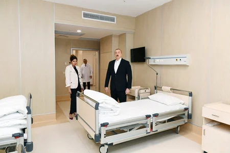 İlham Əliyev “Yeni klinika” tibb müəssisəsinin açılışında iştirak edib - YENİLƏNİB-2