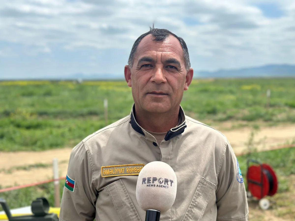 Sarıcalı kəndində 44 ədəd tank əleyhinə mina partladılaraq zərərsizləşdirilib