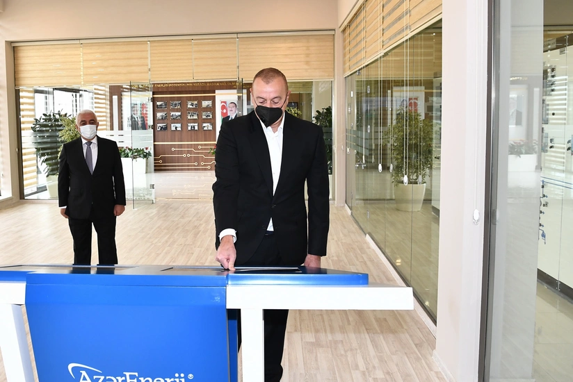 Prezident yenidən qurulan “Hövsan” və “Maştağa” yarımstansiyalarının açılışını edib - YENİLƏNİB - 2