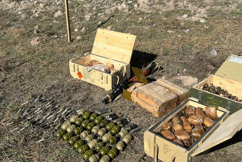 Ammunition found in Gubadli