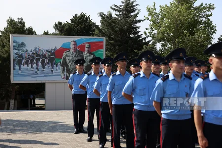 Cəmşid Naxçıvanski adına Hərbi Liseydə buraxılış gününə həsr olunan mərasim keçirilib