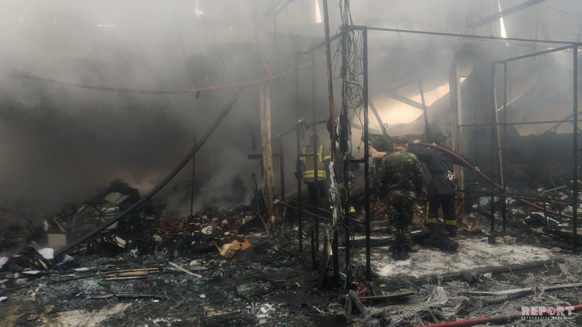 Пожар в Садараке: есть пострадавшие