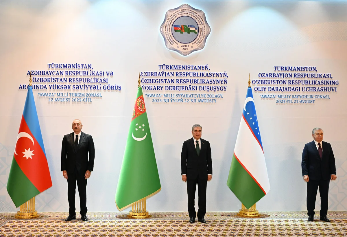 Azerbaijan, Turkmenistan, Uzbekistan to deepen energy and transport ties