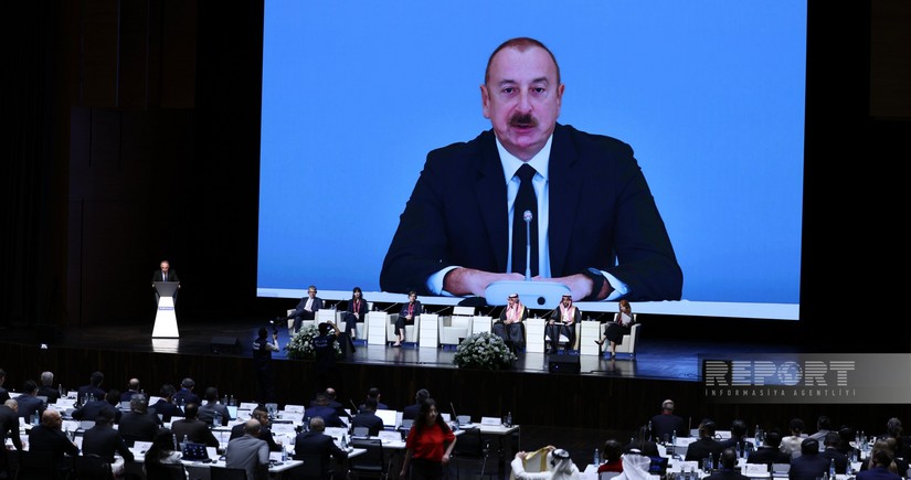 Prezident İlham Əliyev GlobE Networkun altıncı plenar iclasının iştirakçılarına müraciət edib - YENİLƏNİB