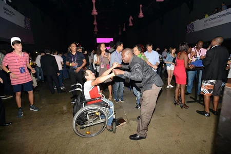 Şahmatçılar üçün Bermuda Party təşkil olunub - FOTO