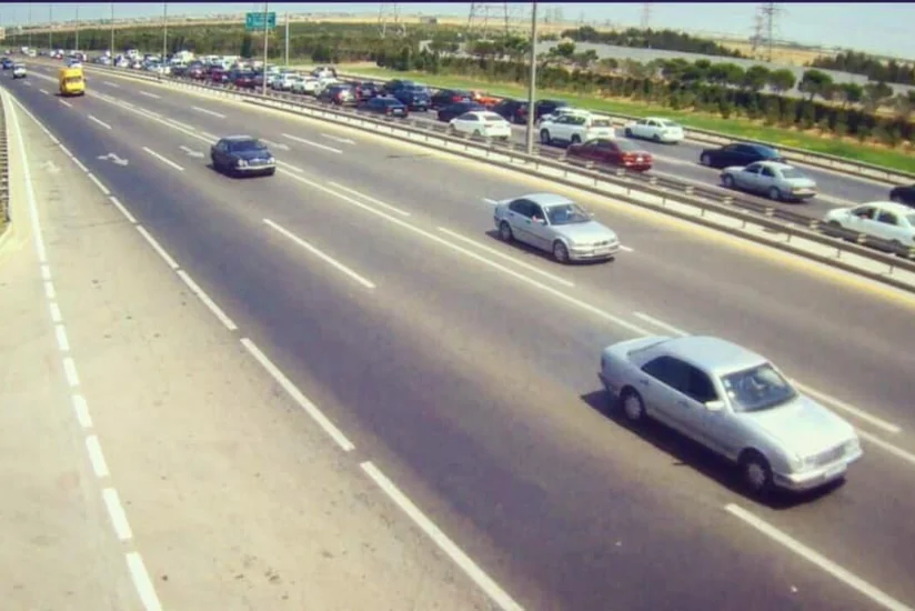 Aeroport yolunda qəza sıxlığa səbəb olub