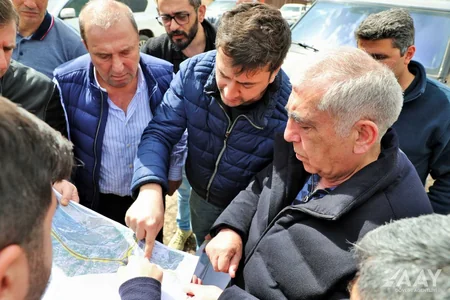 Xudafərin-Qubadlı-Laçın avtomobil yolunun 40 %-dən çoxu hazırdır