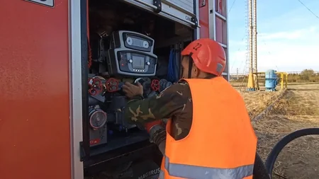 Paytaxtda yanğın-taktiki təlimi keçirilib