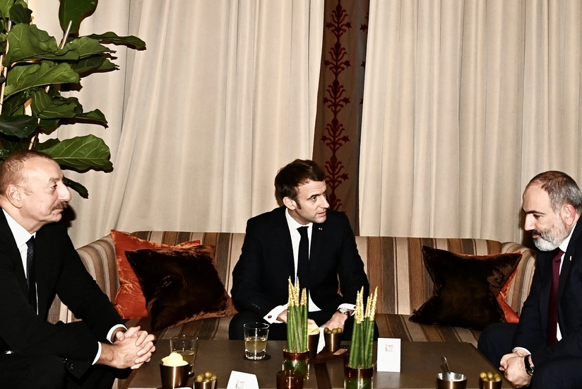 Emmanuel Makronun təşəbbüsü ilə Azərbaycan Prezidenti ilə Ermənistanın Baş nazirinin qeyri-formal görüşü keçirilib