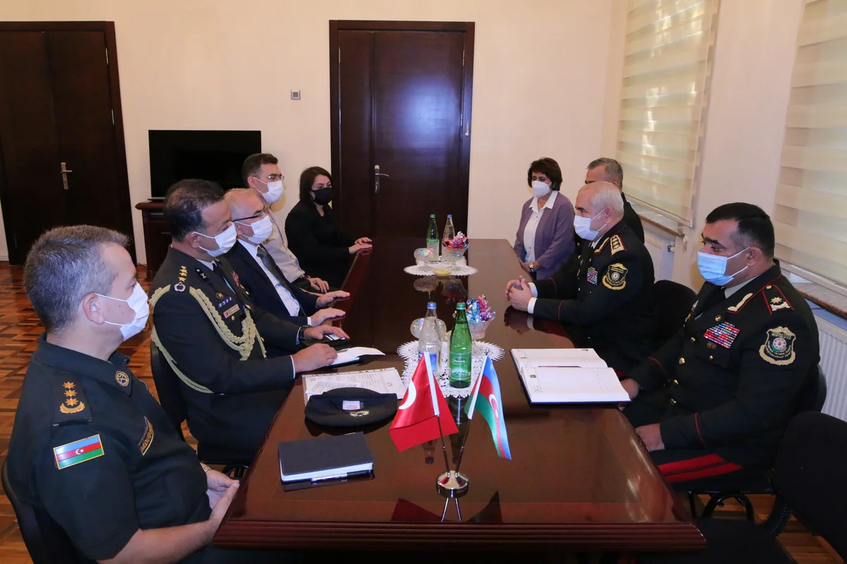 Arzu Rəhimov Türkiyənin Hərbi Çağırış Xidmətinin nümayəndələri ilə görüşüb