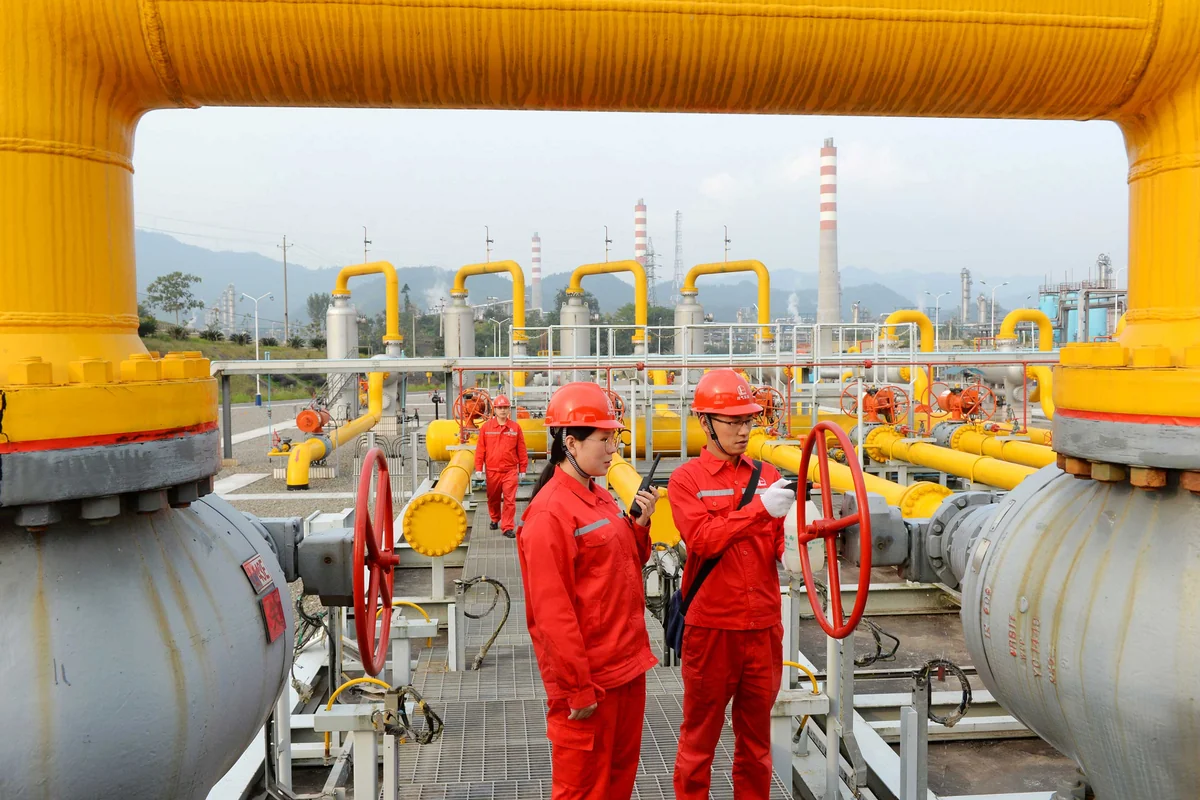 China discovers natural gas field