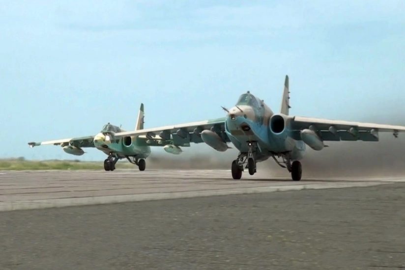 В ходе учений проведена передислокация боевой авиации - ВИДЕО
