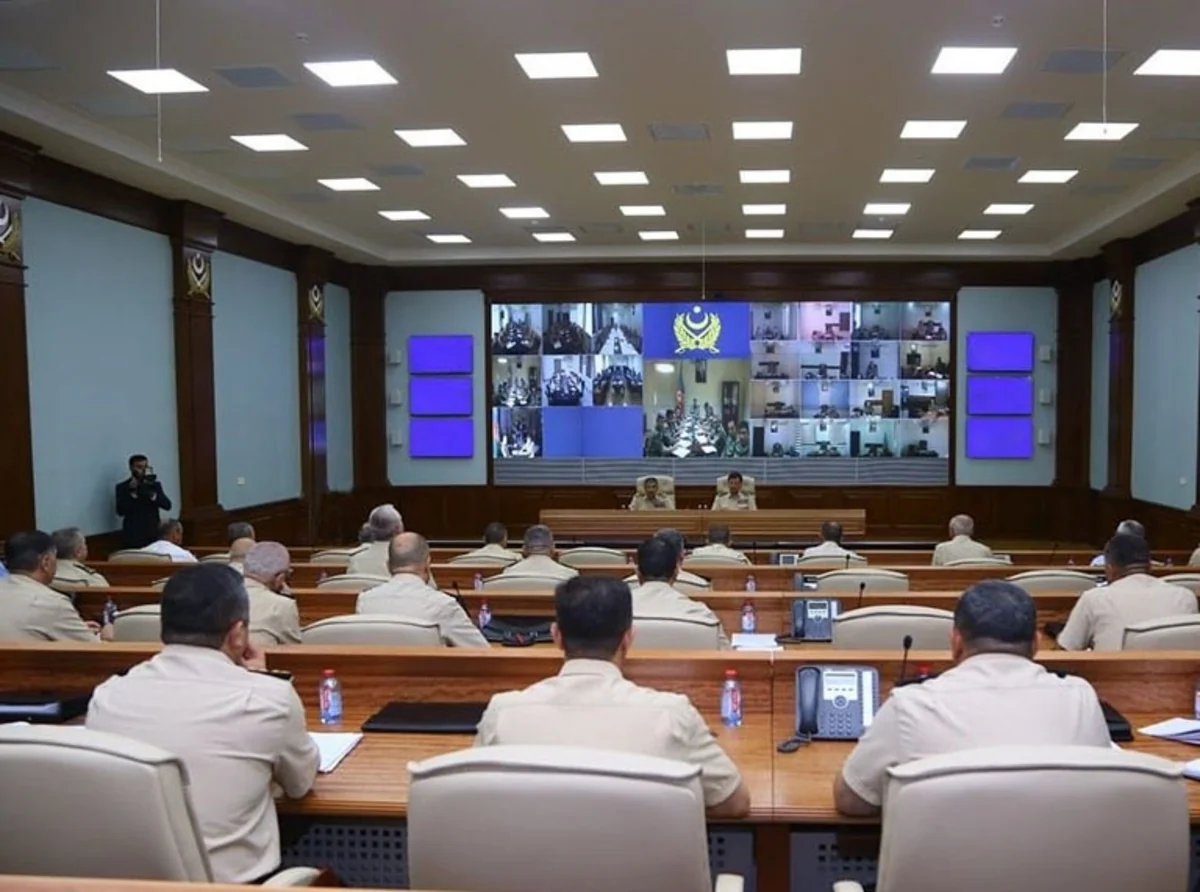 Zakir Hasanov holds official meeting
