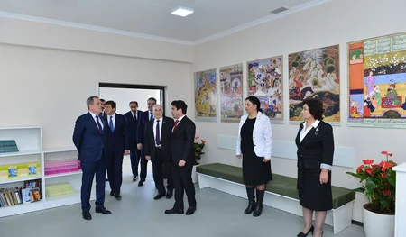 Nazir Qəbələdə Azərbaycan Gənc Müəllimlər Assosiasiyasının üzvləri ilə görüşüb