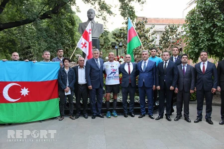 Heydər Əliyevin xatirəsinə həsr olunmuş Bakı-Tbilisi ultramarafonu başa çatıb - FOTO