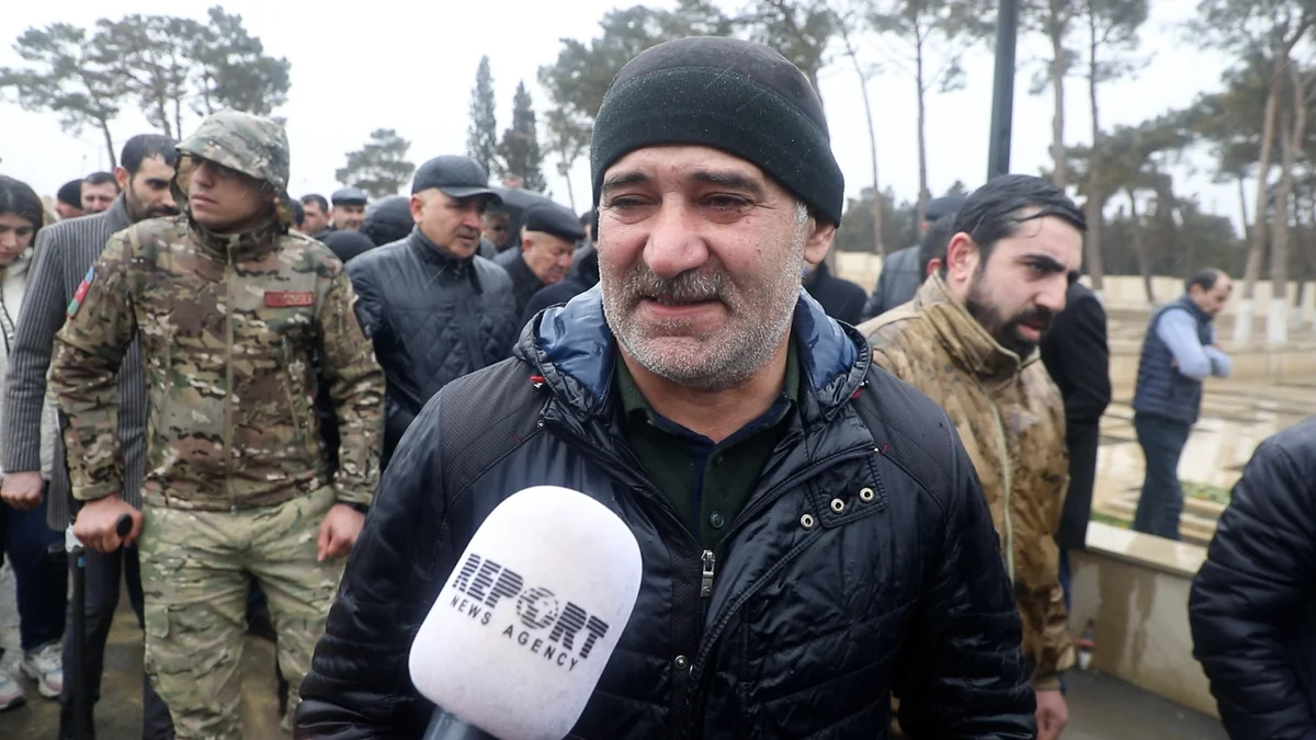 Şuşada qəza nəticəsində şəhid olan əsgərin atası açıqlama verib