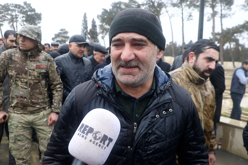 Şuşada qəza nəticəsində şəhid olan əsgərin atası açıqlama verib