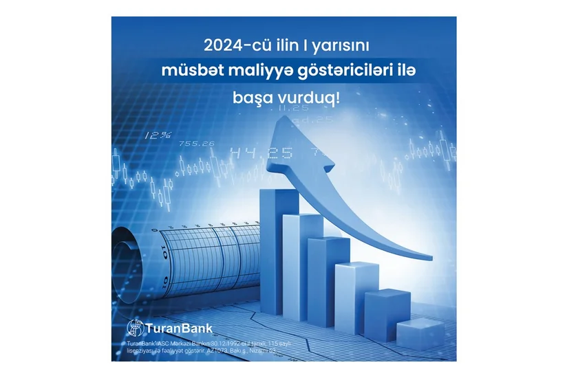 TuranBank I yarımilin maliyyə nəticələrini elan edib