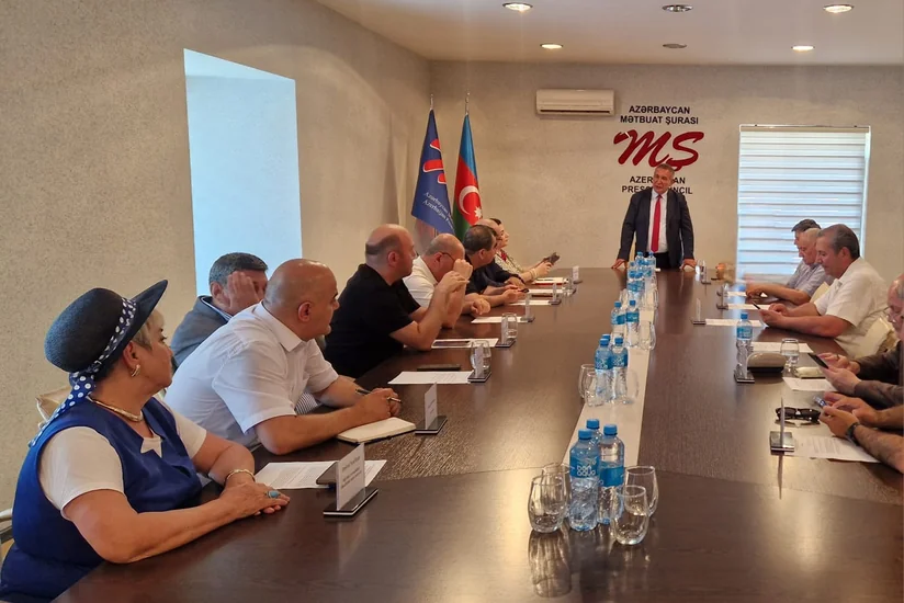 Mətbuat Şurasının İdarə Heyətinin iclası keçirilib