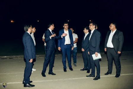Gəncədə qəzalı vəziyyətdə olan şəhər stadionunun təmirə ehtiyacı var