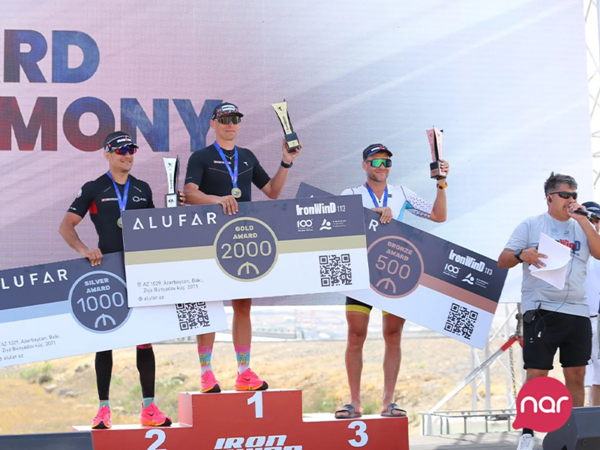 Nar triatlon üzrə “IronWind” açıq turnirinə dəstək olub