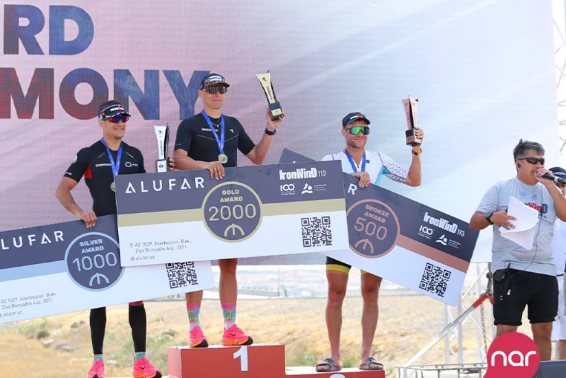 Nar triatlon üzrə “IronWind” açıq turnirinə dəstək olub