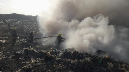 FHN: Sumqayıtda məişət tullantıları poliqonunda açıq alov mənbələri müşahidə olunmur - YENİLƏNİB