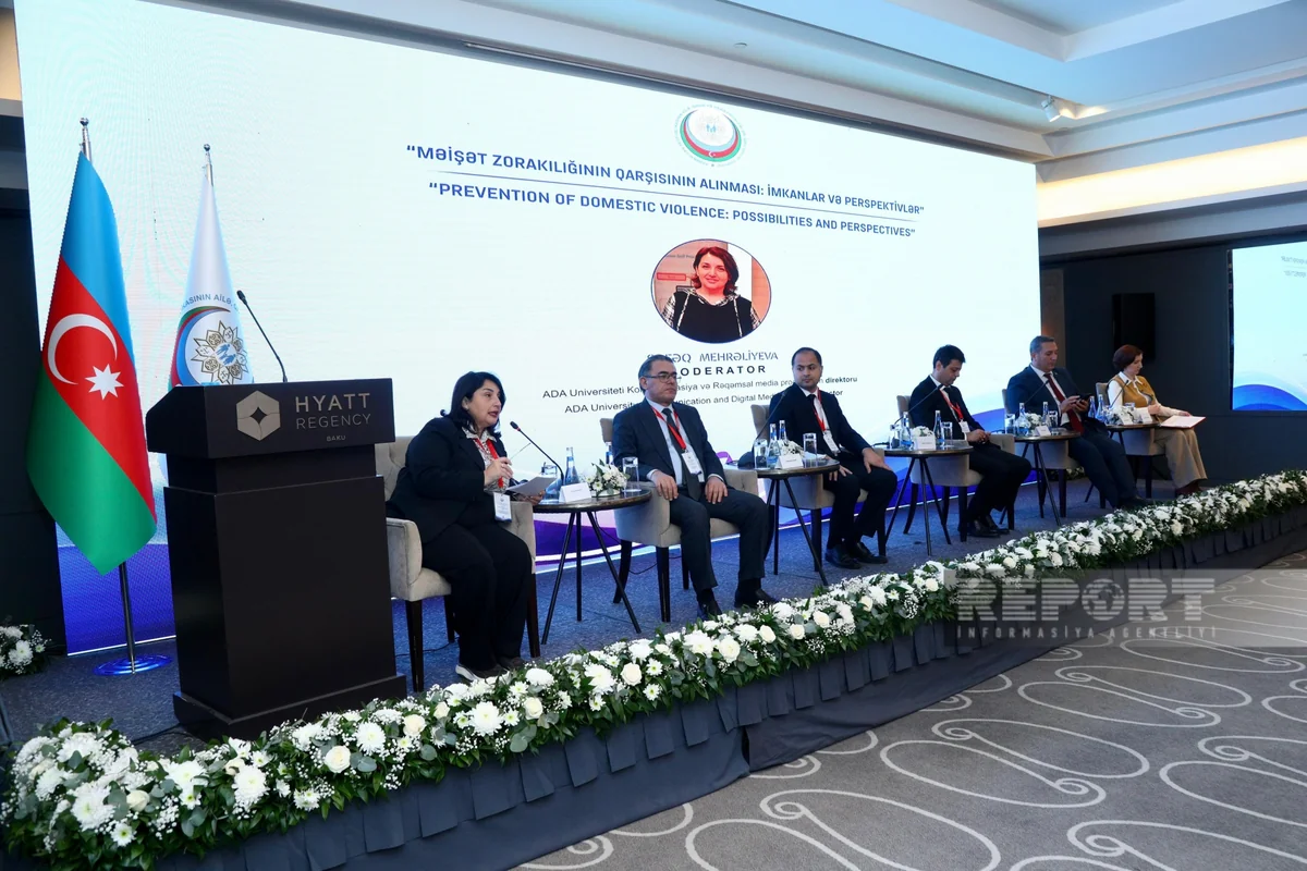 Bakıda məişət zorakılığı ilə bağlı beynəlxalq konfrans keçirilib