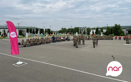 Nar Silahlı Qüvvələr Günü münasibətilə hərbçiləri təbrik etdi