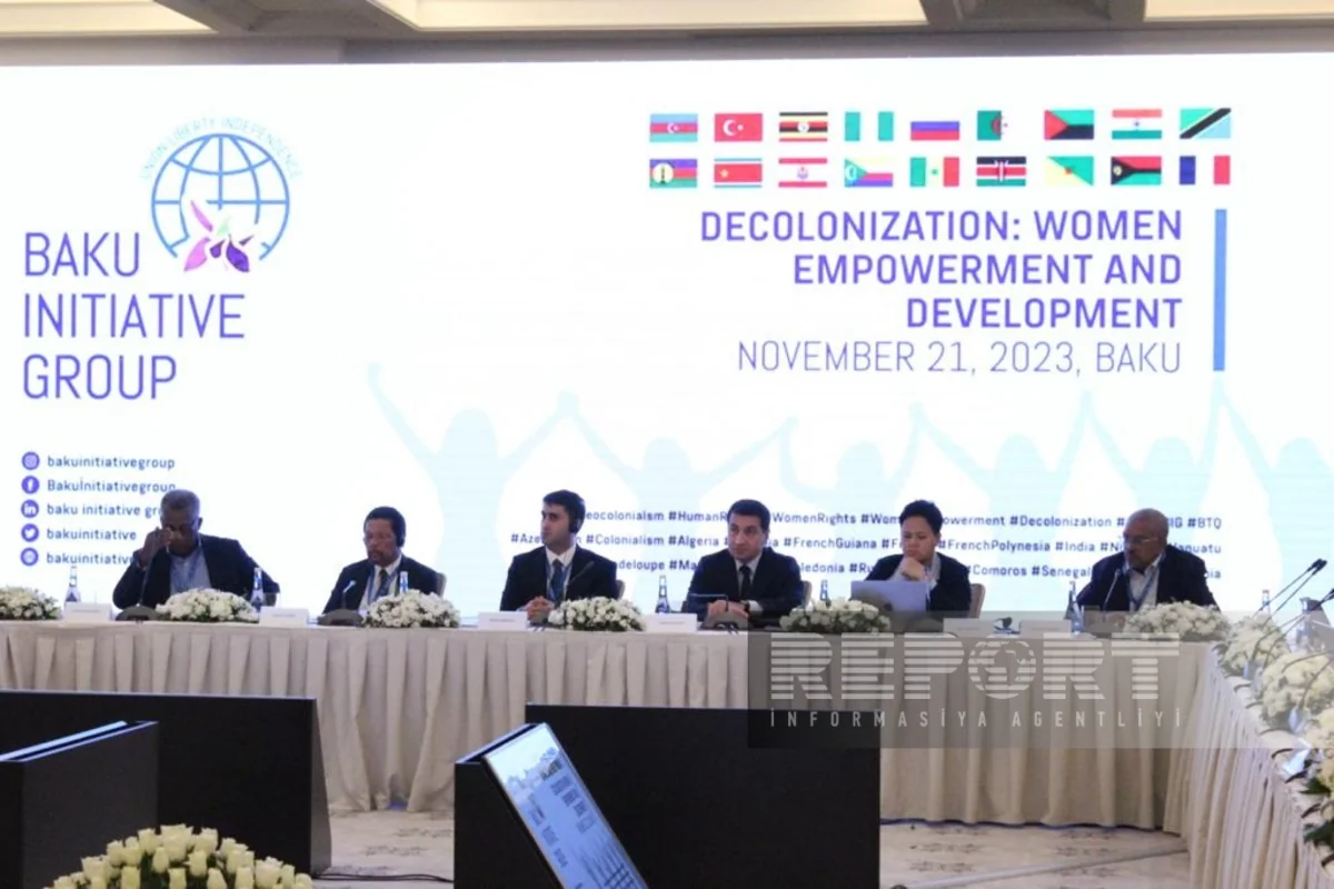 Baku hosting event themed ‘Decolonization: Empowerment and Development of Women’