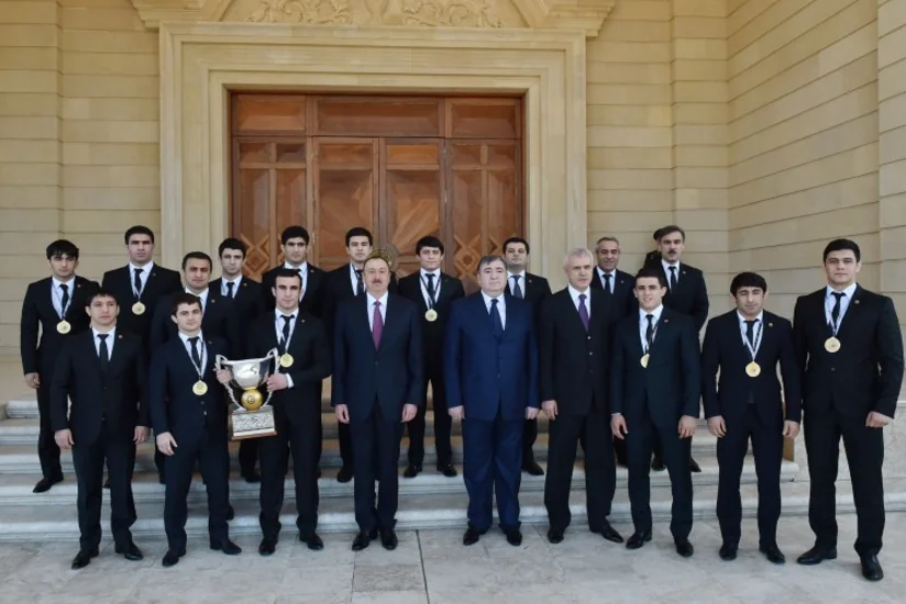 ​İlham Əliyev: Güləşin hər üç növü üzrə Azərbaycan dünyada liderdir