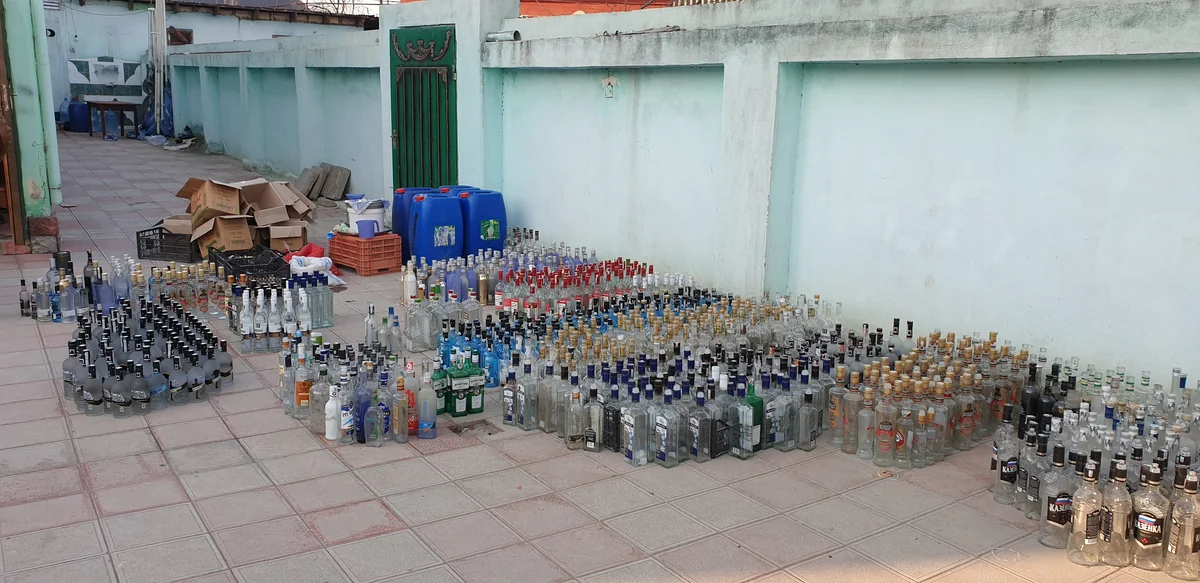 Kustar yolla spirtli içki istehsal edənlərin evinə təkrar baxış keçirilib