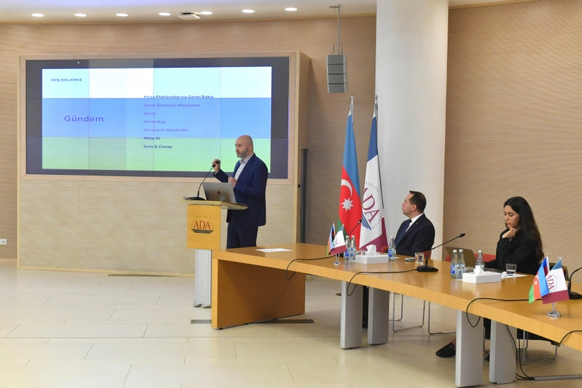 “Meta” şirkətinin nümayəndələri bir sıra dövlət qurumlarının əməkdaşlarına təlim keçib