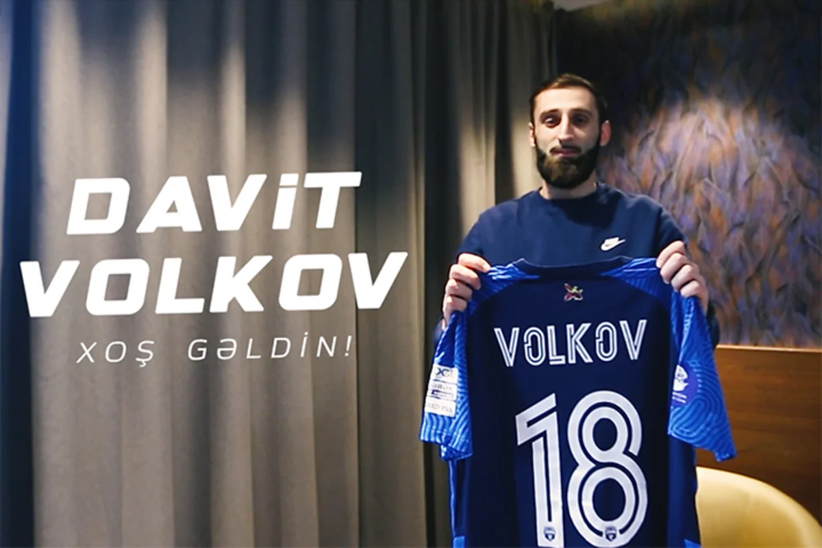 Gürcüstan millisinin üzvü Davit Volkov Sabaha keçib