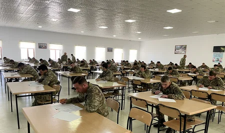 Readiness of Azerbaijani Army officers in Organization of Educational Work and Psychologist specialties checked