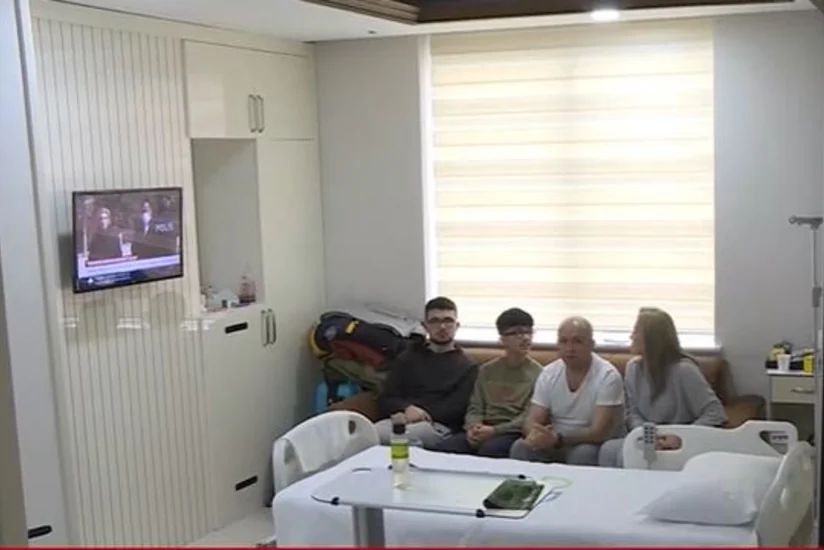 Türkiyədə müalicə edilən Qarabağ qaziləri ailə üzvləri ilə görüşüblər