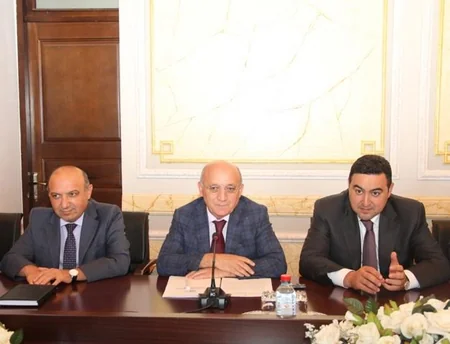 Dövlət Komitəsinin sədri İsveçrə Yəhudi İcmaları Federasiyasının prezidenti ilə görüşüb