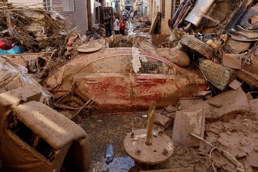 İspaniyada daşqınlar nəticəsində ölənlərin sayı 217-yə çatıb