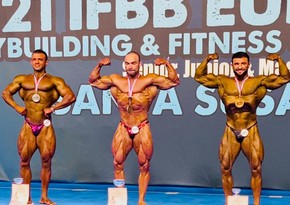 Azerbaijan claims four medals at European bodybuilding championship