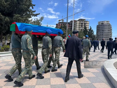 Sumqayıtda Birinci Qarabağ müharibəsinin şəhidi Yusif Məmmədov dəfn edilib - YENİLƏNİB