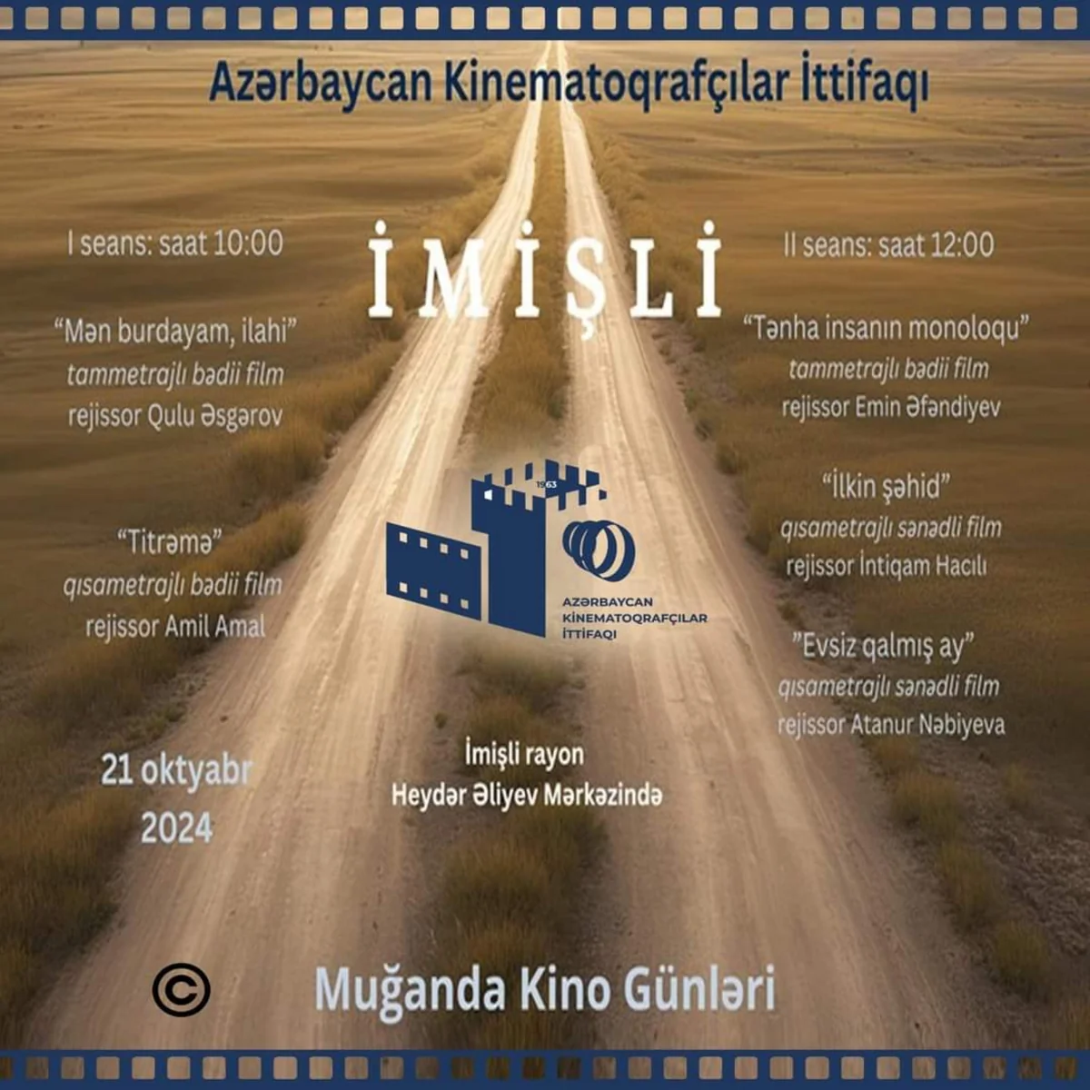 İmişlidə Muğanda Kino Günləri çərçivəsində filmlər nümayiş olunacaq