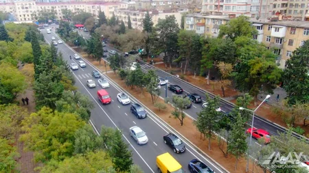 Bakının Əhməd Rəcəbli küçəsinin bir hissəsində təmir işləri aparılıb