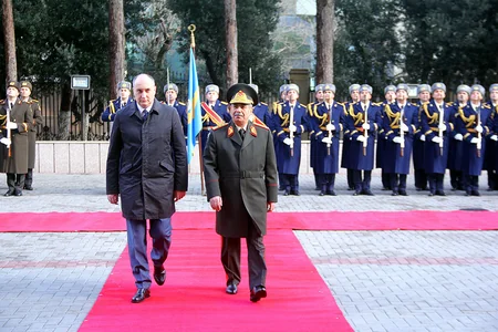 Bakıda Azərbaycan və Gürcüstan müdafiə nazirlərinin görüşü olub