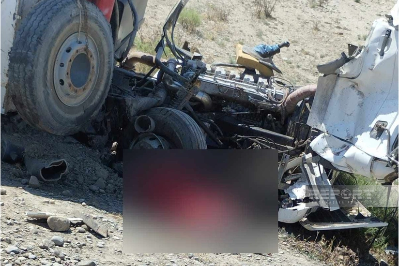 Neftçalada teplovozla yük maşını toqquşub, ölən və xəsarət alan var - YENİLƏNİB