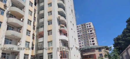 Bakıda yaşayış binasında baş verən yanğın söndürülüb - YENİLƏNİB