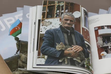 Azərbaycanda 44 günlük Vətən müharibəsinə həsr olunan fotojurnal işıq üzü görüb