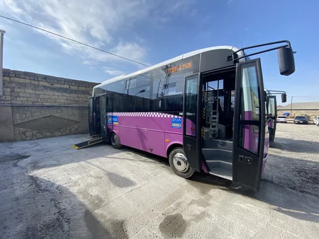 Bakıda daha bir marşrut xəttində yeni avtobuslar