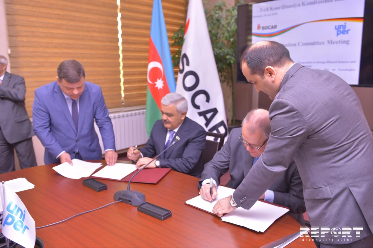 SOCAR və UNİPER şirkətləri arasında iki saziş imzalanıb - YENİLƏNİB-2 - FOTOREPORTAJ